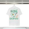 Cross-border Casablanca Summer New Casablanca Letter Logo Printed Loose Short-sleeved T-shirt