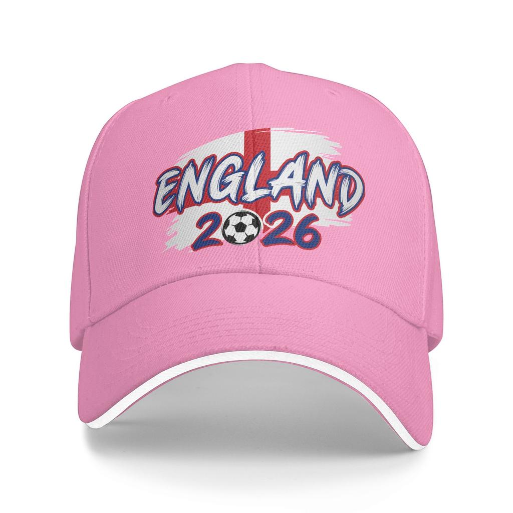 Women Unisex England Football Match  Outdoor Hat Usa Canada Mexico Soccer  Sun Cap Casual Baseball Cap Sunscreen Hats