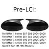 Replacemen Rear View Mirror Cover Caps For BMW 3 Series E81 E82 E87 E88 E90 E91 E92 E93 2005-2013 Side Wing Mirror Cap