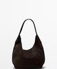 Massimo Dutti Split Suede Mini Bag