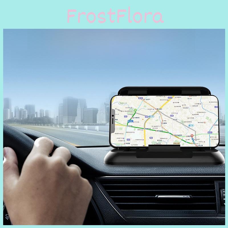Car Mount Holder With Silicone And Carbon Fiber For Dashboard And Ar Navigation