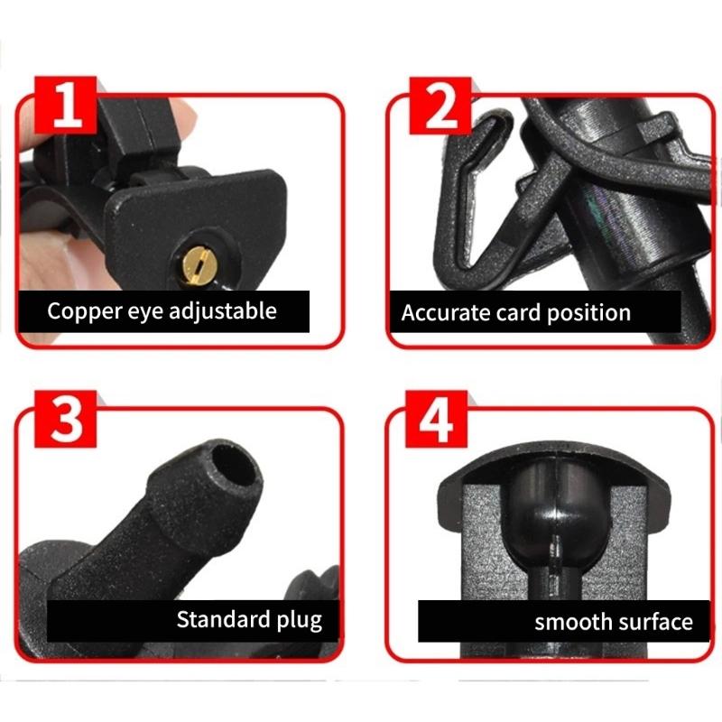BB5Z-17603-A AR3Z-17603-A for 2010-2014 Front Windshield Washer Jet Nozzles Wiper Nozzle Replacement Accessories