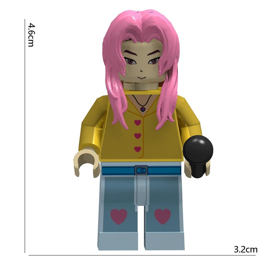 Novo : Blocos de Montar Esquadrão de Caçadores, Mini Figuras Fofas Articuláveis, Brinquedo Educacional para Crianças, Presente de Natal