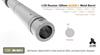 Tetra Model MA Series Russian 125mm Gun Metal Barrel Plastic Model Parts MA3513 1/35 2A46M-1 (for MEN/XA/TR)