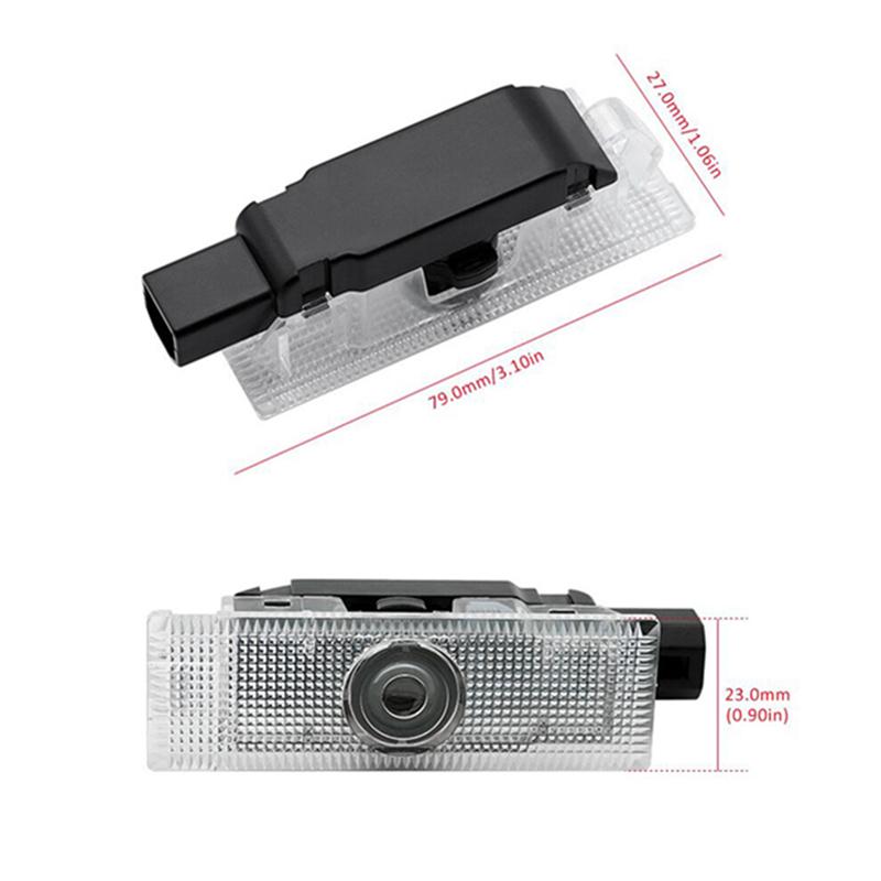 2Pcs LED Car Door Ghost Shadow Courtesy Lights For Alfa Romeo Giulietta 2011-2019 2020 2022 2021 Projector Emblem Accessories