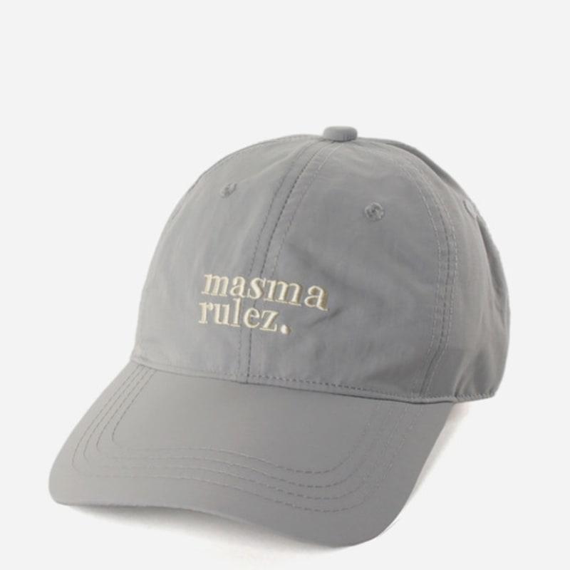 

Masmarulez MSMRZ Logo Ball cap - Gray single type