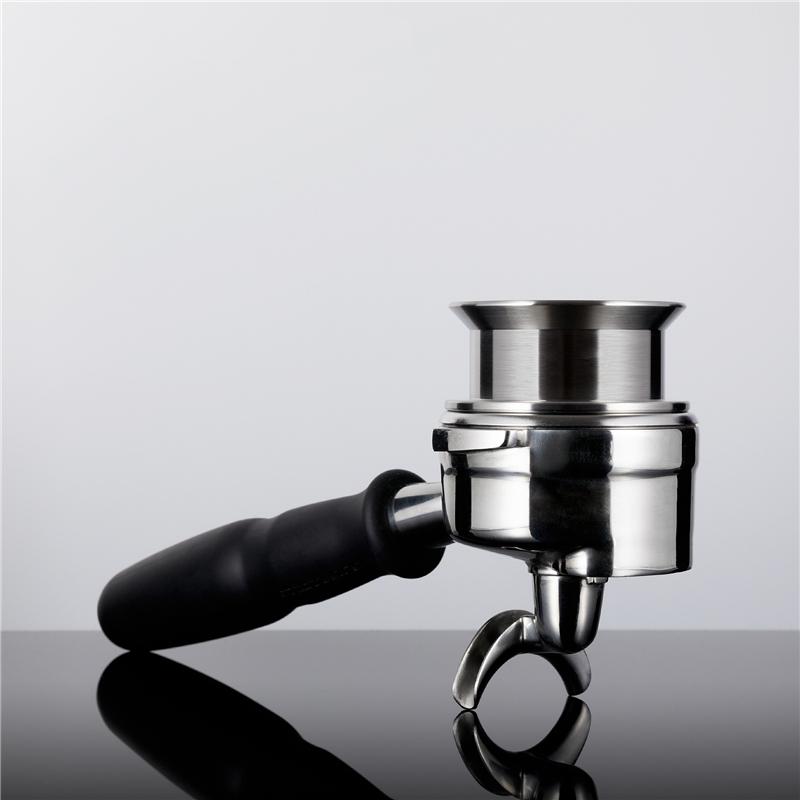 Intelligenter Dosierring für Espressokaffee 304 Edelstahl 58/58,5 mm Anti-Flugpulver für EK43/K30 Brühschale Barista Werkzeuge