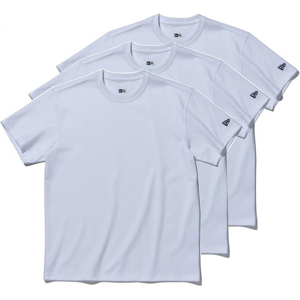 Newera 3 упаковки Техническая футболка с коротким рукавом 3 упаковки Техническая футболка 23 J L Белый