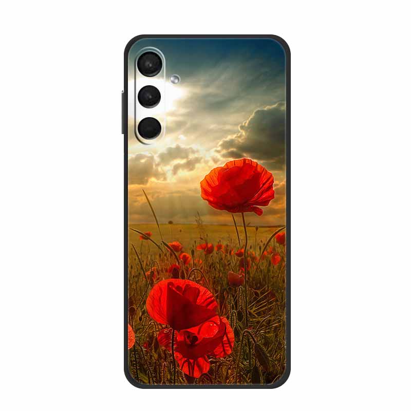 Etui do Samsung Galaxy M35 5G Luksusowe Miękkie Silikonowe TPU Tylna Osłona Telefonu do Samsung Galaxy SM-M356 Ochronne Odporne na Wstrząsy Etui