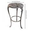 Iron Plant Stand Openwork Design Ornamental Potted Floor-Standing