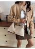 Dumpling Women's Retro Large-Capacity Casual Crossbody Shoulder Bag