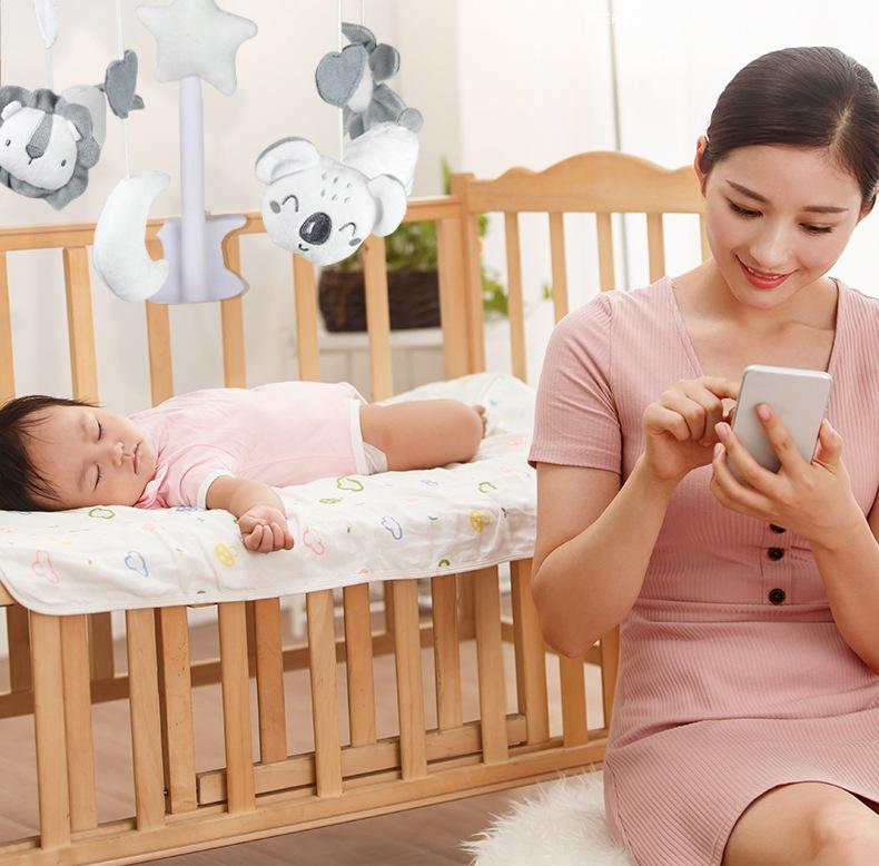 Aipinqi Rotating Animal Music Box Mobile for Baby Crib