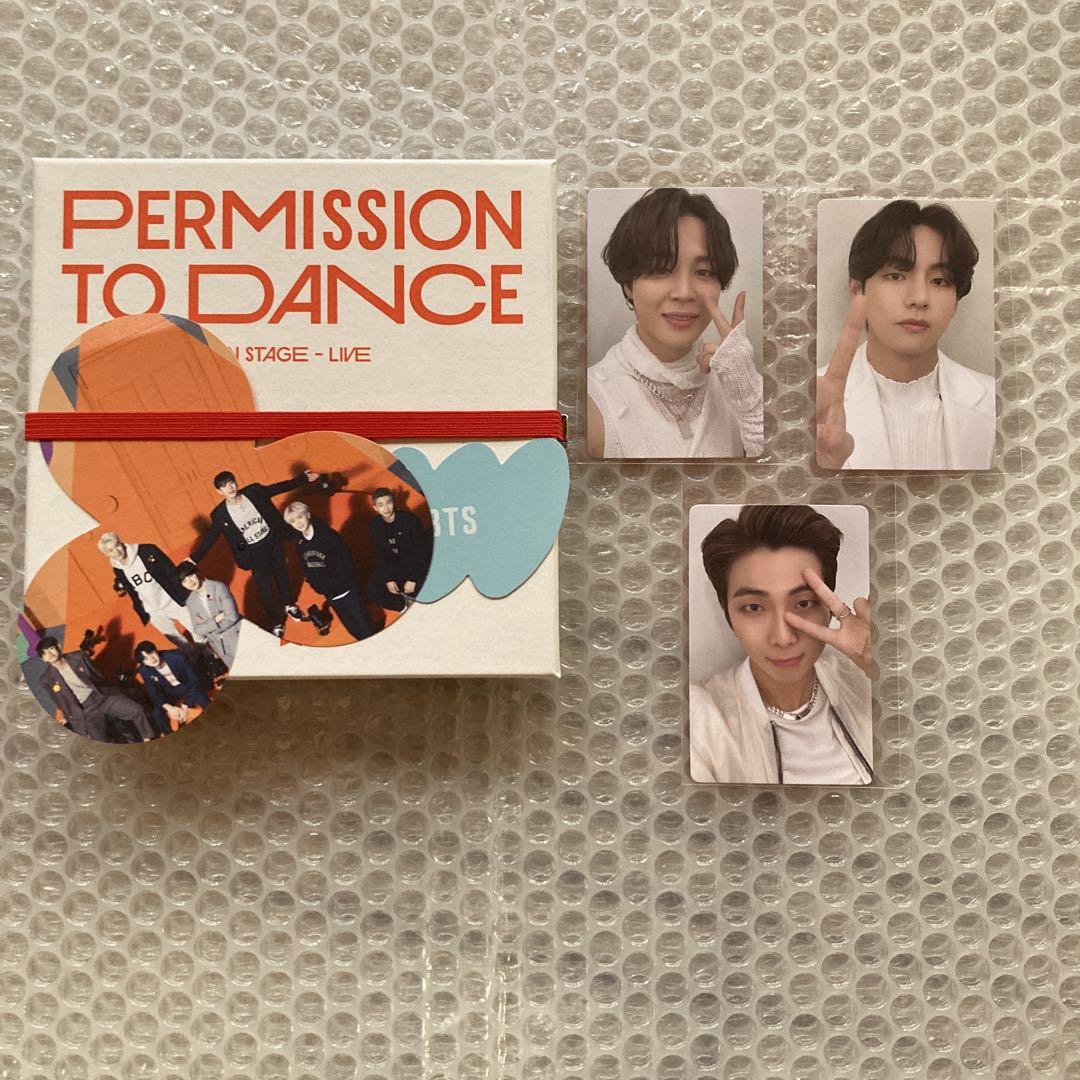 

[USED] BTS PTD CONTACT Unplayed Jimin Taehyung RM No missing