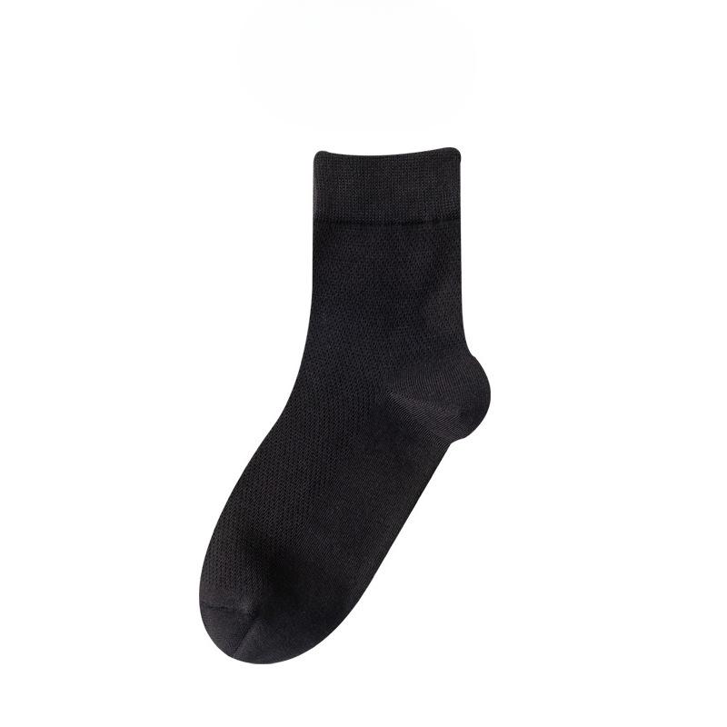 Male Summer Mesh Cool Sweat Absorbing Breathable Antibacterial Boneless Tube Socks