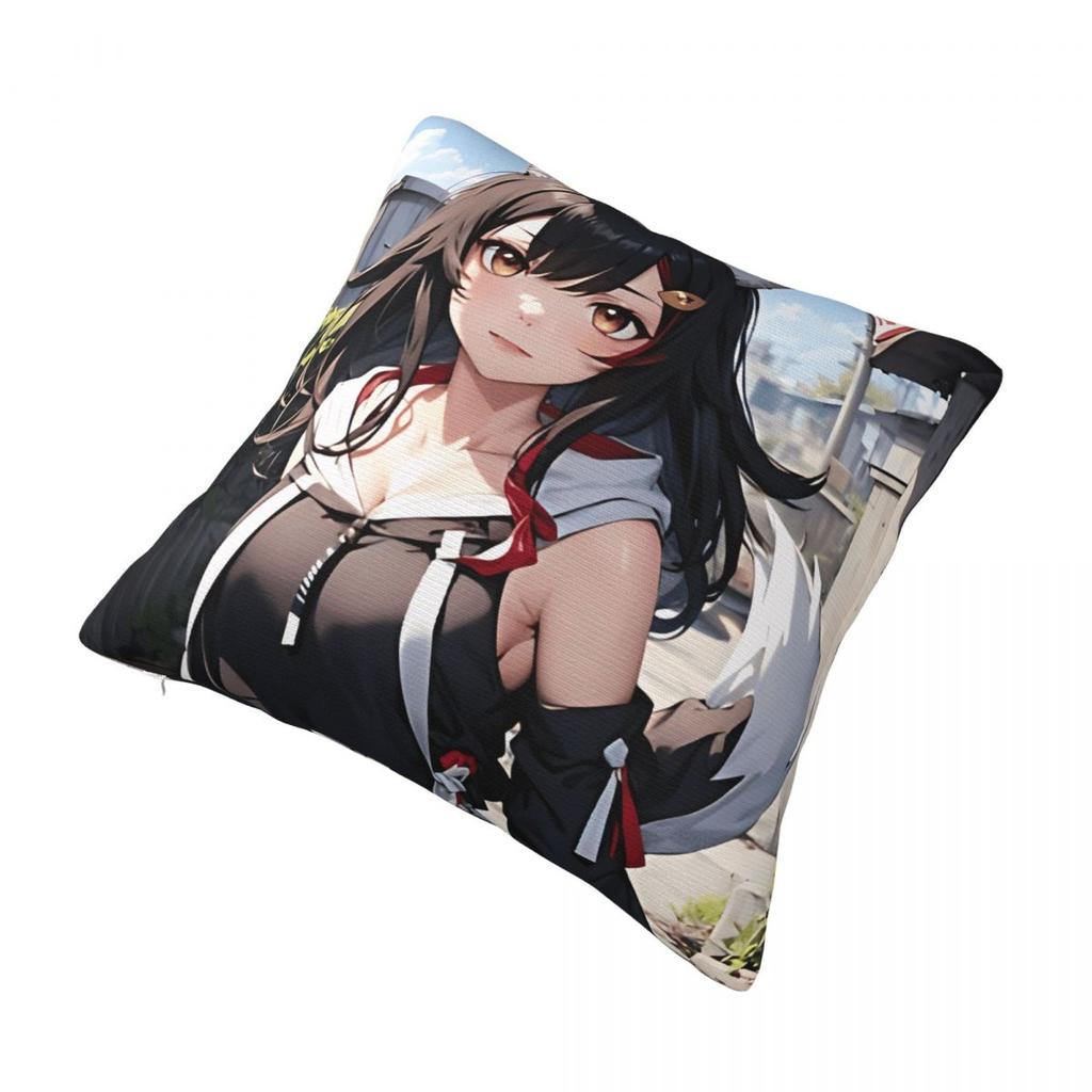 Ookami Mio Pillow Case Cushion Cover Soft Graphic Pillow Cover Morden Pillowcases For Wedding Party Home Decor