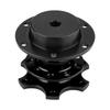 Car Steering Wheel Hub Quick Release Adapter Snap Off Kit with Screws