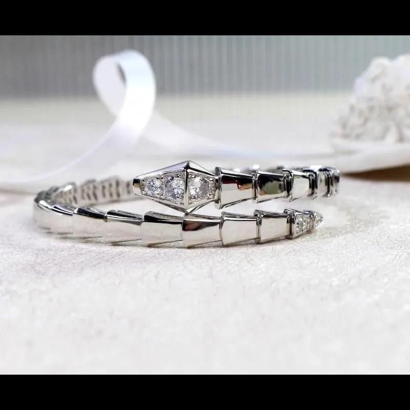 

Light Luxury Brand Snake Bone Open Bracelet