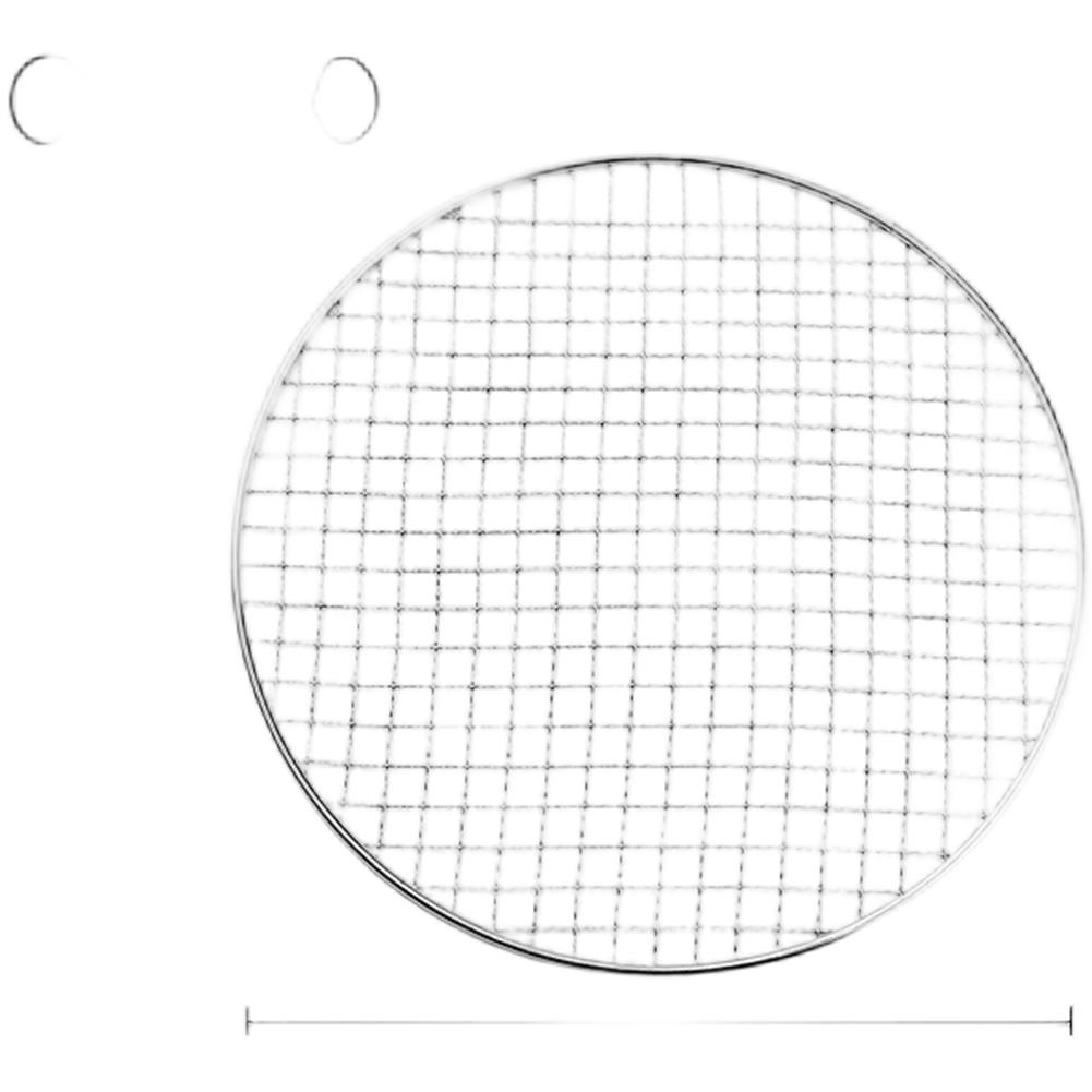 BBQ Grill Grate Mesh Frying Pan For Grilling,frying,roasting Foods Stainless Steel BBQ Grill Net Square/Round Mesh For Outdoor