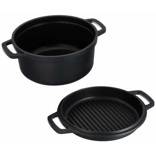 Cotta Waterless Cooking Pot, Silver, Diameter: 20cm, Height: 9.5cm, Lid: 3cm, 92081