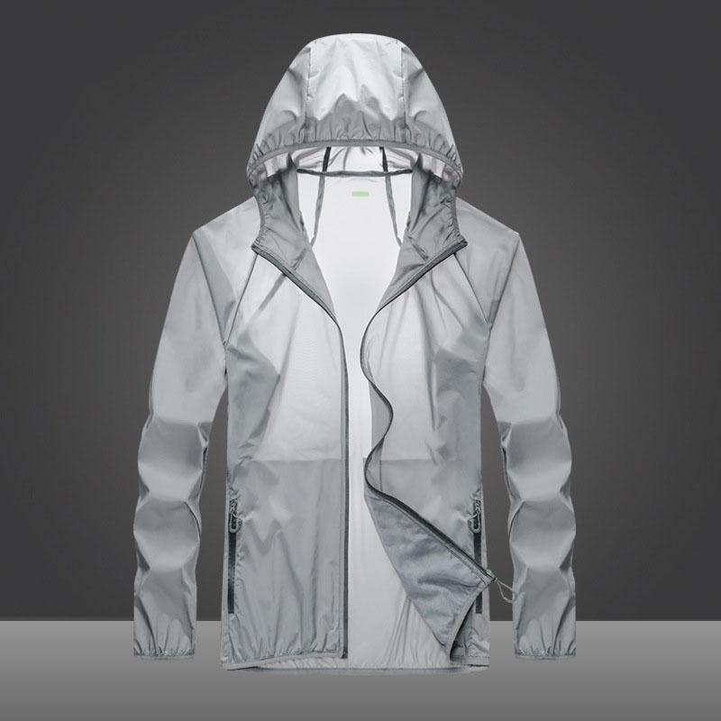 Pocket Quick-Drying Sun Protection Clothing Ultrathin Sunscreen Jacket Windbreaker Cycling Running Camping Breathable Shirt