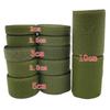 2-10cm Army Green Sewing Fastener Tape Hook and Loop Band Storage Sticker Sticking Clothes DIY Magic Tape Sewing Accessories