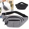 Unisex Waist Bag with Adjustable Strap Large Capacity Crossbody Chest Pack, Lightweight & Durable for Cycling, Running, Gym, Zipper Closure