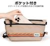 KENKO LOGOS Camera Bag, Shoulder Tote, Medium, Khaki, Made with Recycled PET, 821176