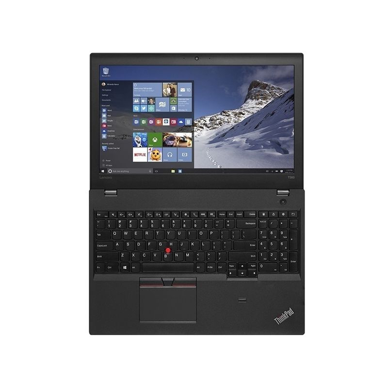 Laptop Lenovo ThinkPad T560, 15.6 Inches, Intel Core I5-6200, 16GB RAM, 512GB SSD, Integrated Graphics Card/refurbish