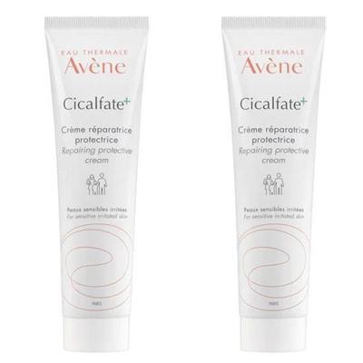 Avène Cicalfate+ Repairing Protective Cream 100ml 3,3fl.Oz, 2 μονάδες