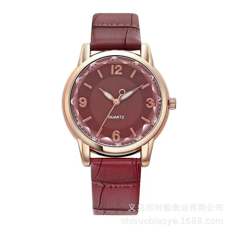 Womens Quartz Versatile Wristwatch Jewelry Gifts Elegant Ladies Watch Casual