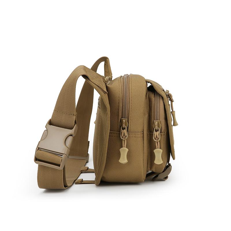 Taktische Hüfttasche Nylon Bodypack Wandern Handytasche Outdoor-Sportarten Männer Jagd Klettern Camping Brusttaschen