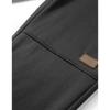Winter Men Sweat Pants Lamb Fleece Thickened Pants Casual Solid Color Pants Loose Elastic Pants