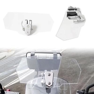Clip On Motorcycle Windshield Heightened Motorcycle Wind Screen Dirt Bikes