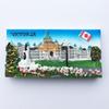 Fridge Magnet Canadian Landscape 3D Resin Handmade Craft Tourist Travel City Souvenir Collection Refrigerator Sticker