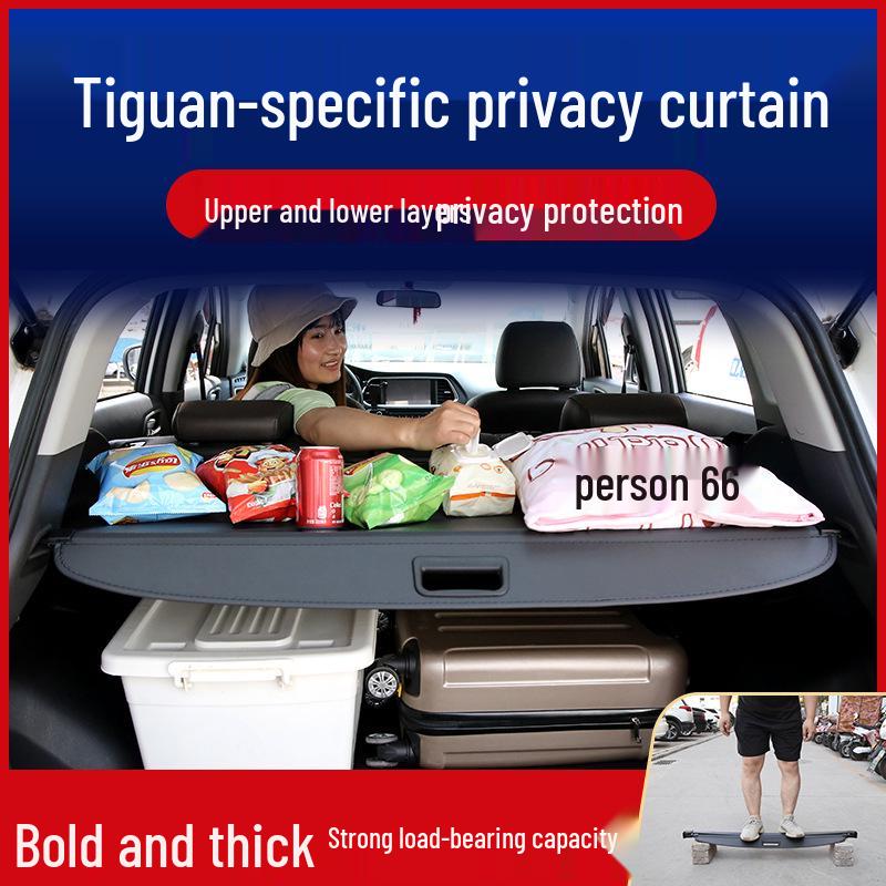 

Подходит для VW Tiguan Оригинальная грузовая крышка Разделитель багажника Пряжка