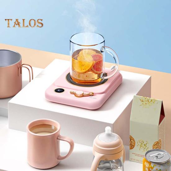 Scalda tazze da caffè elettrico Spegnimento automatico Display LED Sottobicchiere riscaldato USB Tre impostazioni di temperatura Sottobicchiere termostatico per tazze