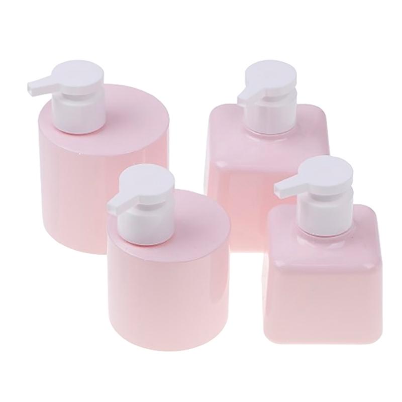 200/300Ml Press Pump Bottle Liquid Lotion Dispenser Plastic Refillable Bottles Empty For Travel Shower Gel Soap Container