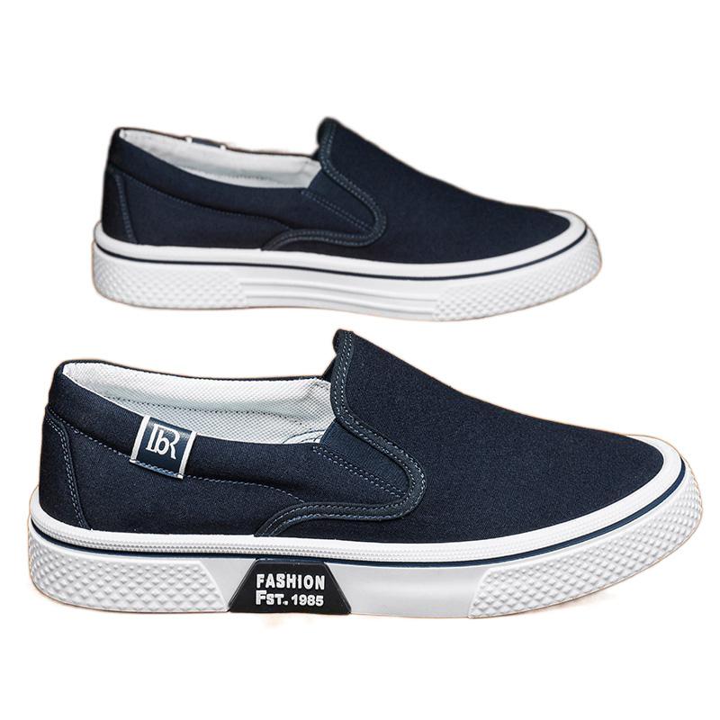 Canvas Summer New Men's Casual Daily Versatile Sports Breathable Flat Baseplate Shoes Men's Shoes