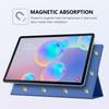 Smart Folio Case For Samsung Galaxy Tab S6,Magnetic Stand Cover With Pencil Holder For Tab S6 10.5-inch Auto Sleep Wake
