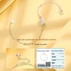 Women's 999 Sterling Silver Bracelet: Ancient Sand Gourd Design, Fu Lu Charm, Luxurious New Chinese Style, Perfect Birthday Gift.