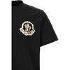 Moncler SS25 Logo Comfortable Fitted Versatile Crew Neck Short Sleeve T-Shirt Men T-Shirts Black K1-091-8C00052-89AJS-F98