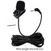 3m Professionals Car Audio Microphone 2.5mm/3.5mm Clip Jack Plug Mic Stereo Mini Wired External Microphone For Auto DVD