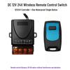 Multi-Voltage Wireless Remote Control Switch for Water Pumps and Electric Vehicle Lighting