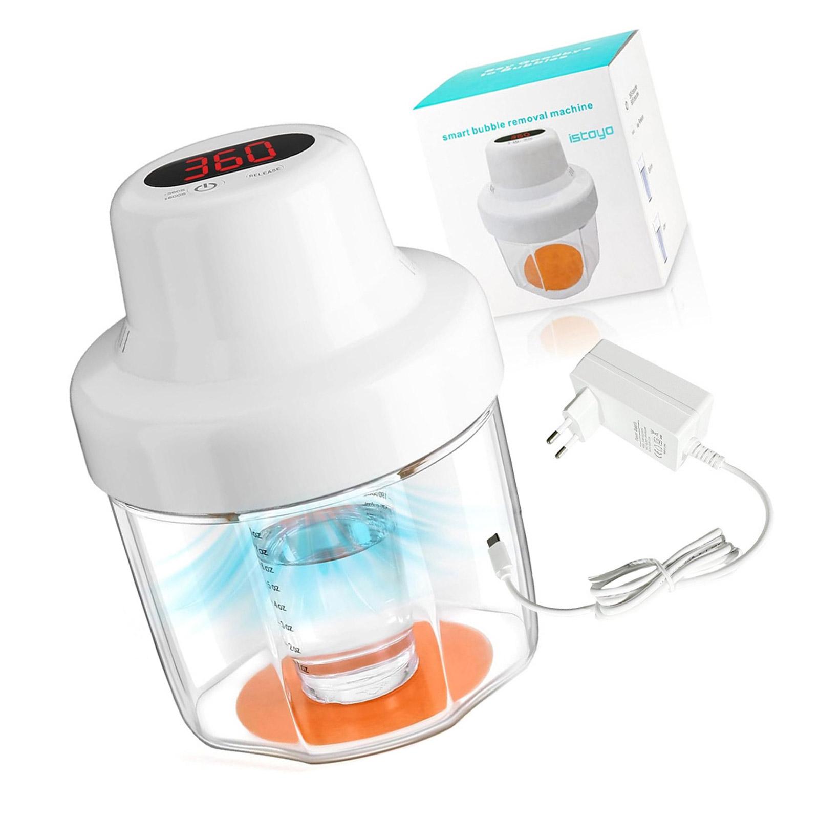 

Airless Bubble Remover Resin Craft Machine Plastic Texture Suitable for Jewelry Making and Model Assembly with Resin EU