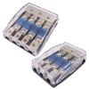 Auto-Audio-Modifikation Zinklegierung Vernickelung Mini-Sicherungshalter Stereo-Audio AFS-Sicherungshalter Stromverteilerblock Sicherungskasten