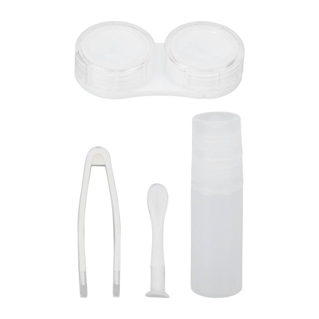 Contact Lens Case Mirror Look Cartoon NaPAW Plastic Material Lightweight Portable Travel Contact Lens Container