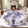 Hyuga Hinata Carpet Door Mat for Living Room or Bedroom Protective Mat Under Chair Office Decoration Christmas Gift Birthday Present