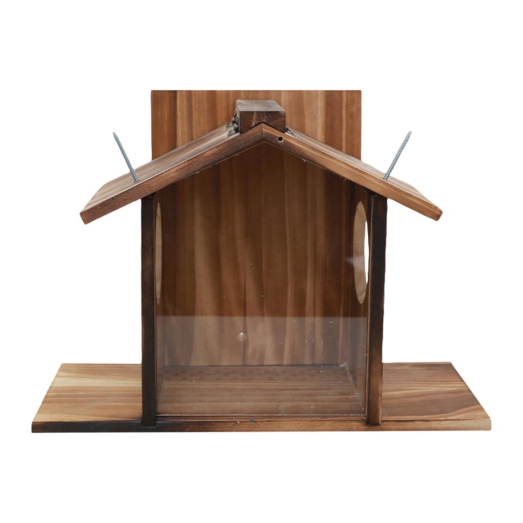 Outdoor Squirrel Feeder, Outdoor Squirrel House - Chipmunk Feeder, Squirrel Food For Backyard Squirrels, Holds Corn, Corn