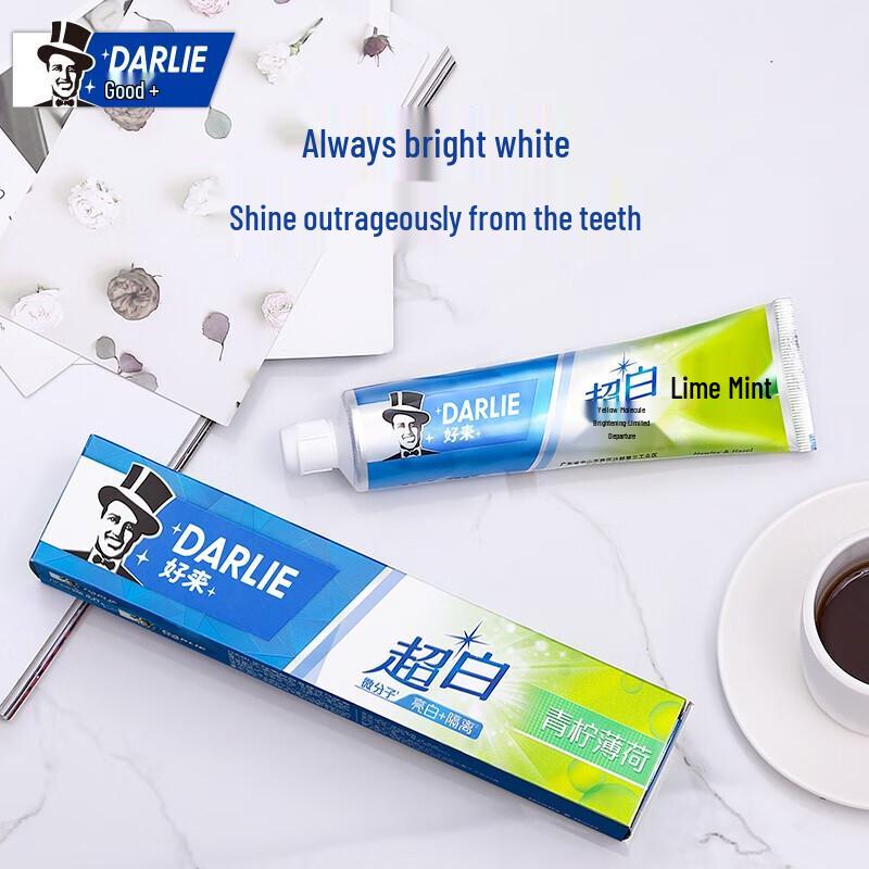 Darlie Ultra White Lime Mint Toothpaste, 140g X 6 Pack
