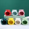 Essential Oil Burner Small Ceramic Tealight Candle Holder Scented Wax Melt Warmer Desk Aromatherapy Diffuser for Home Fragrance Decor